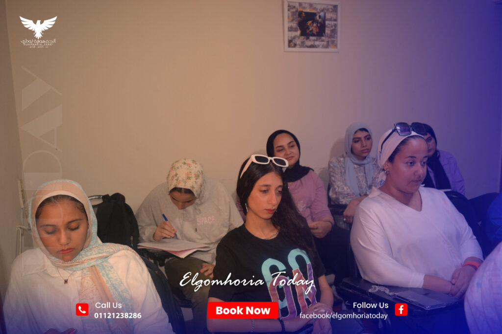 فعاليات من تدريب التقديم التلزيونى