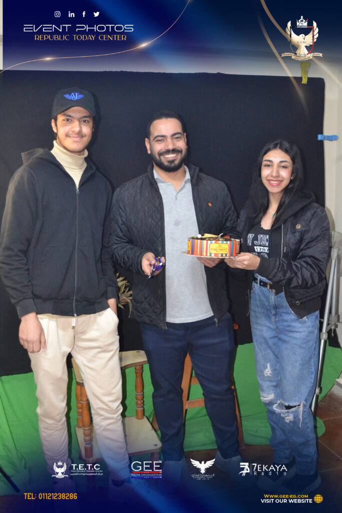 فعاليات من تدريب التقديم التلزيونى