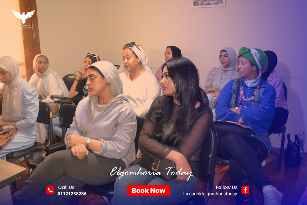 فعاليات من تدريب التقديم التلزيونى