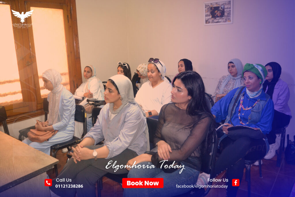 فعاليات من تدريب التقديم التلزيونى