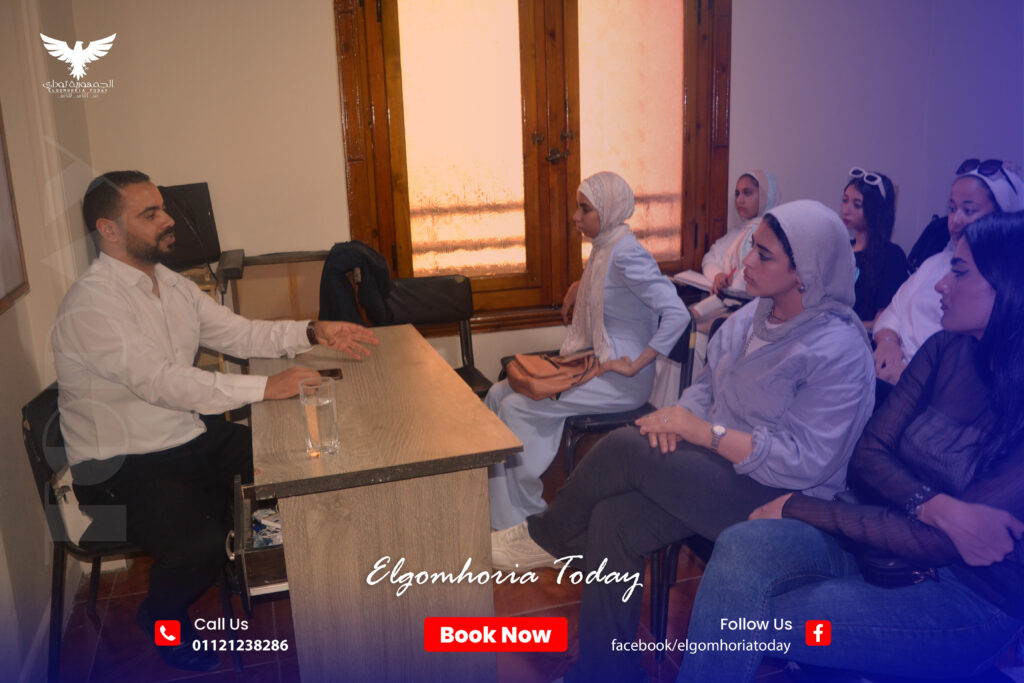 فعاليات من تدريب التقديم التلزيونى