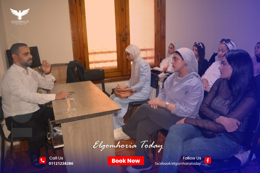 فعاليات من تدريب التقديم التلزيونى