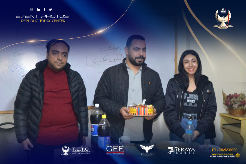 فعاليات من تدريب التقديم التلزيونى