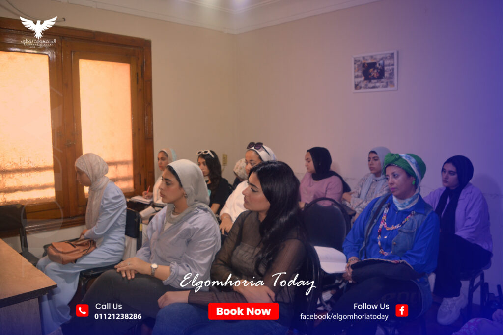 فعاليات من تدريب التقديم التلزيونى